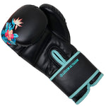 Boxhandschuhe Legion Octagon Damen Flower/sea schwarz/grün