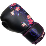 Boxhandschuhe Legion Octagon Damen Flower schwarz/lila