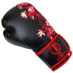 Boxhandschuhe Legion Octagon Damen Flower schwarz/rot