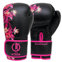 Boxhandschuhe Legion Octagon Damen Flower schwarz/pink