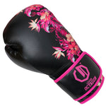 Boxhandschuhe Legion Octagon Damen Flower schwarz/pink
