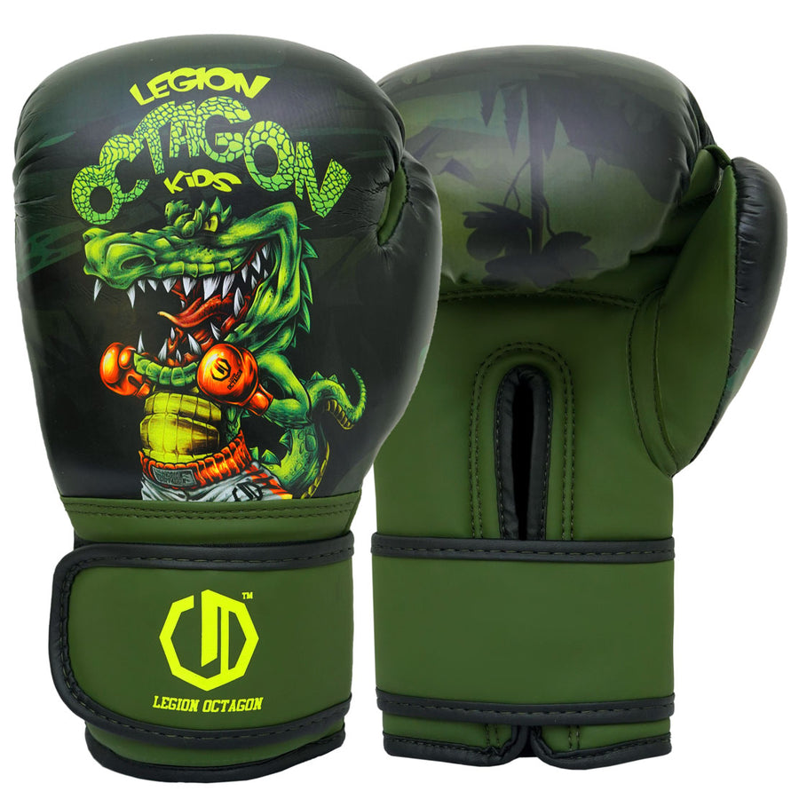 Boxhandschuhe Legion Octagon dziecięce Crocodile