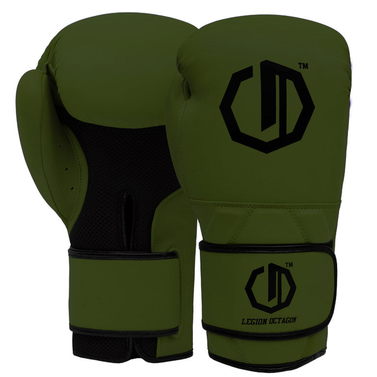 Boxhandschuhe Legion Octagon Enforcer dark grün