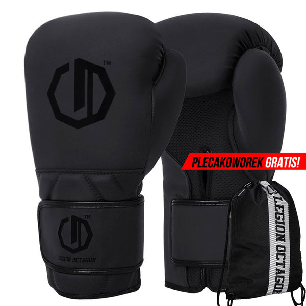 Legion Octagon Giant Boxing Gloves - Black