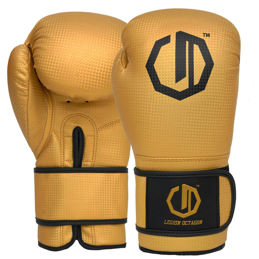 Boxhandschuhe Legion Octagon Kevlar gold