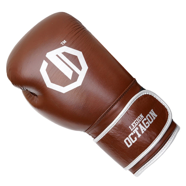 Boxhandschuhe Legion Octagon Limited Edition braun