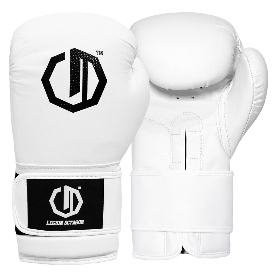Boxhandschuhe Legion Octagon Kevlar weiß