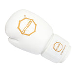 Boxhandschuhe Octagon Royal / SKÓRA weiß / gold