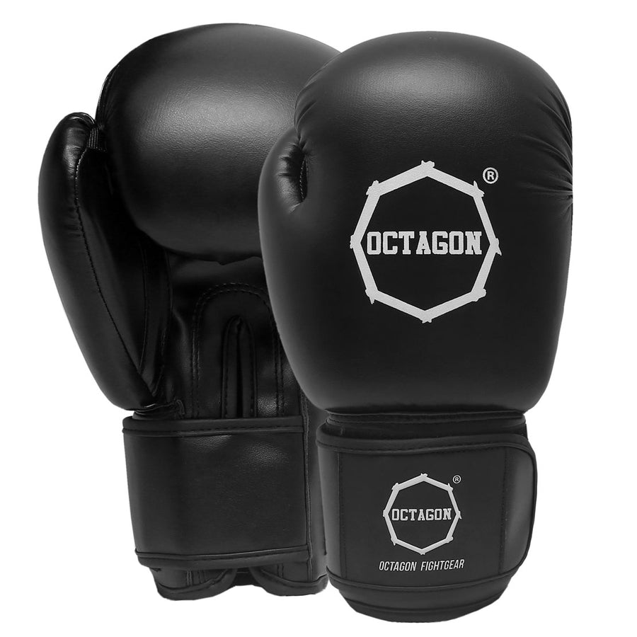 Boxhandschuhe Octagon Victory PU schwarz / weiß