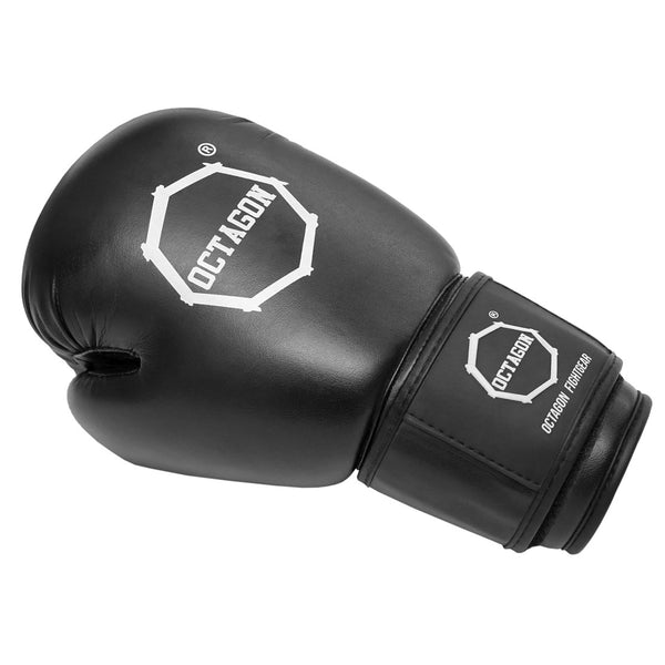Boxhandschuhe Octagon Victory PU schwarz / weiß