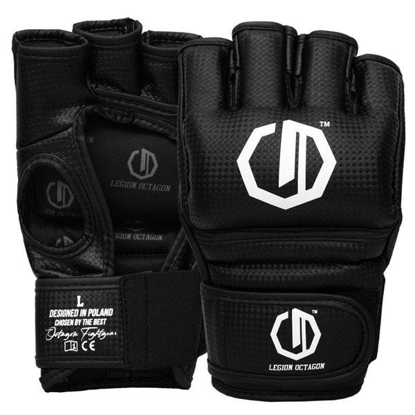 Rękawice MMA Legion Octagon KEVLAR black