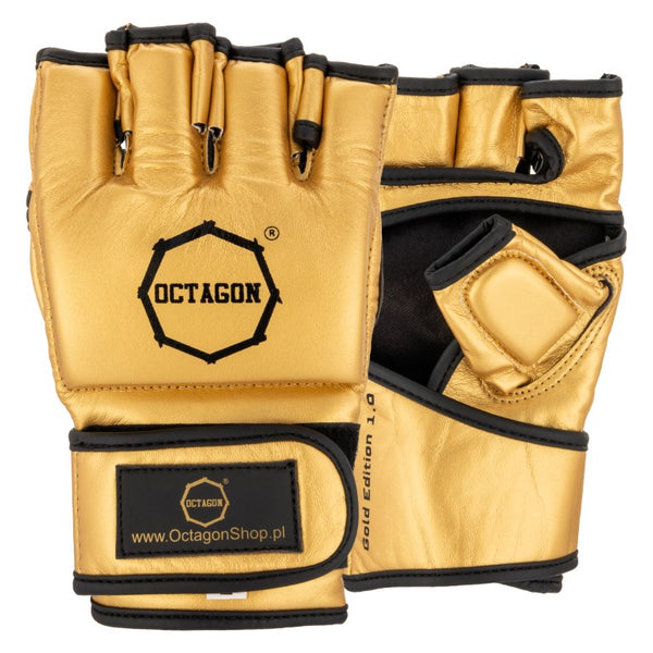 MMA-Handschuhe Octagon Edition 1.0 gold/gold