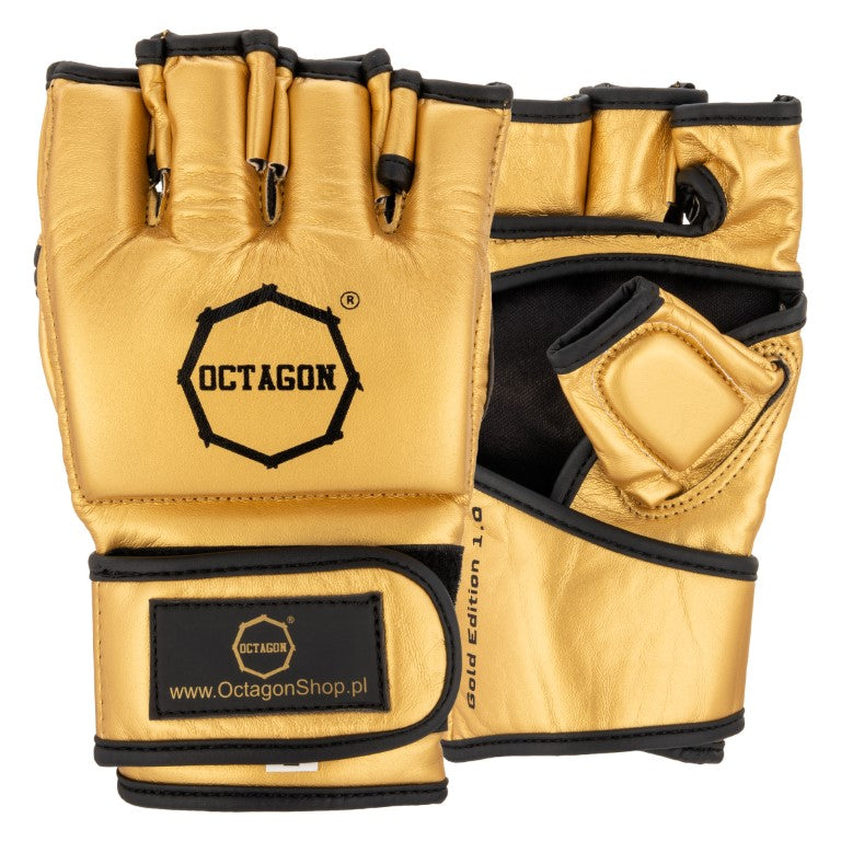 MMA-Handschuhe Octagon Edition 1.0 gold/gold