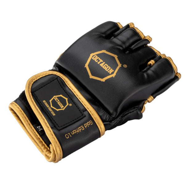 MMA-Handschuhe Octagon Edition 1.0 gold/schwarz