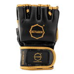 MMA-Handschuhe Octagon Edition 1.0 gold/schwarz