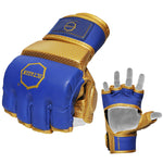 MMA-Handschuhe Octagon Edition 2.0 gold/blau