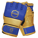 MMA-Handschuhe Octagon Edition 2.0 gold/blau