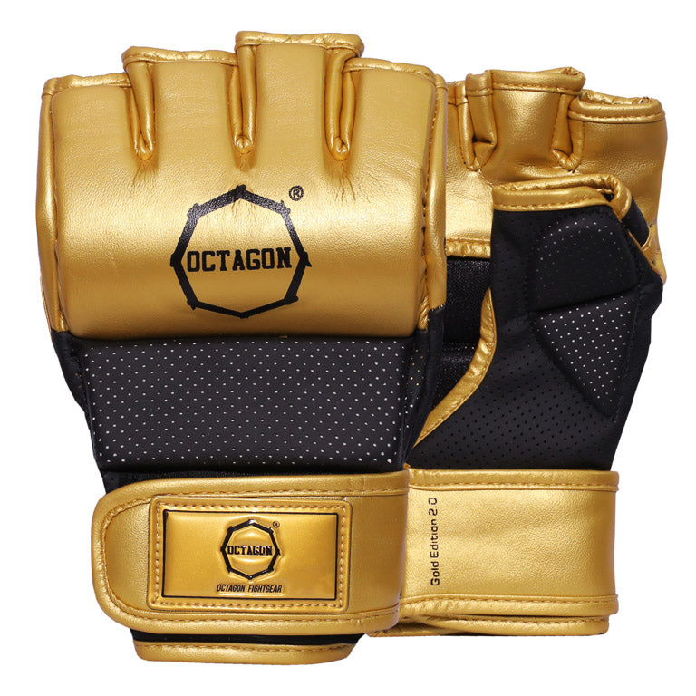 MMA-Handschuhe Octagon Edition 2.0 gold/gold