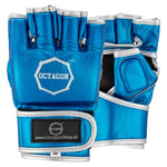 MMA-Handschuhe Octagon Metallic blau
