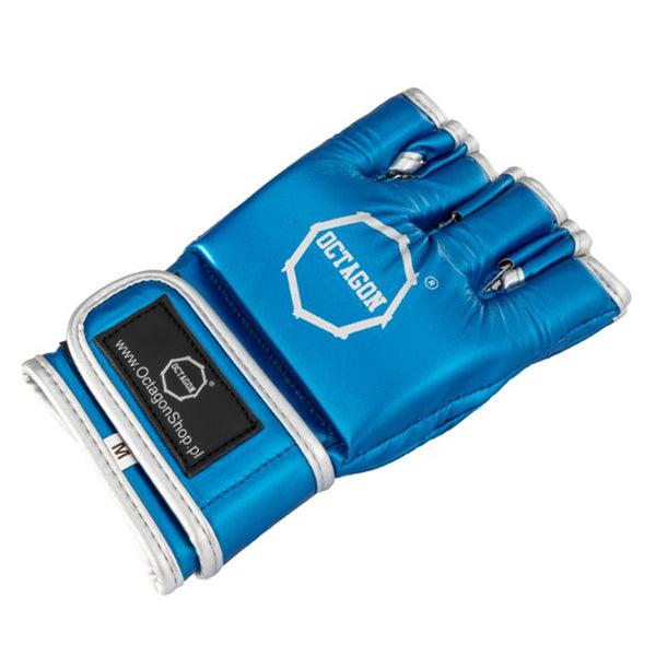 MMA-Handschuhe Octagon Metallic blau