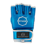 MMA-Handschuhe Octagon Metallic blau