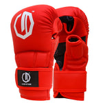 MMA-Handschuhe Legion Octagon sparingowe kevlar rot