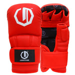 MMA-Handschuhe Legion Octagon sparingowe kevlar rot