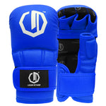 MMA-Handschuhe Legion Octagon sparingowe kevlar blau