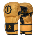 MMA-Handschuhe Legion Octagon sparingowe kevlar gold