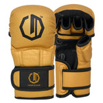 MMA-Handschuhe Legion Octagon sparingowe kevlar gold