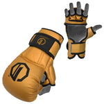 MMA-Handschuhe Legion Octagon sparingowe kevlar gold