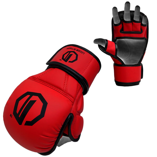 MMA-Handschuhe Legion Octagon sparingowe Enforcer dark rot
