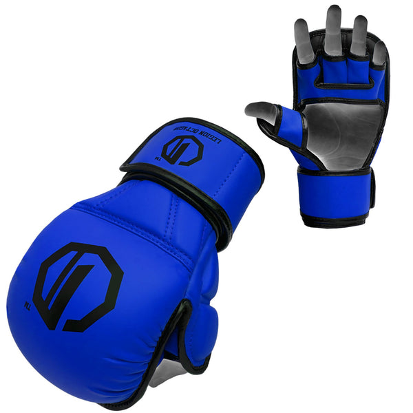 MMA-Handschuhe Legion Octagon sparingowe Enforcer dark blau