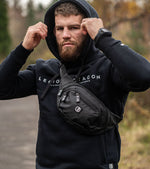 Saszetka nerka Legion Octagon Mallorca black