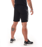 Shorts Octagon Stripe schwarz/weiß
