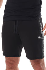 Shorts Octagon Stripe schwarz/weiß