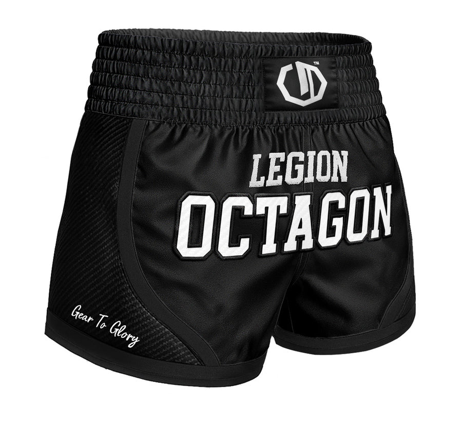 Octagon Produkt Legion Octagon Kickboxing/Muay Thai Kevlar PREMIUM schwarz / weiß