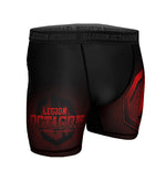 Spodenki kompresyjne Legion Octagon Conquest black/red