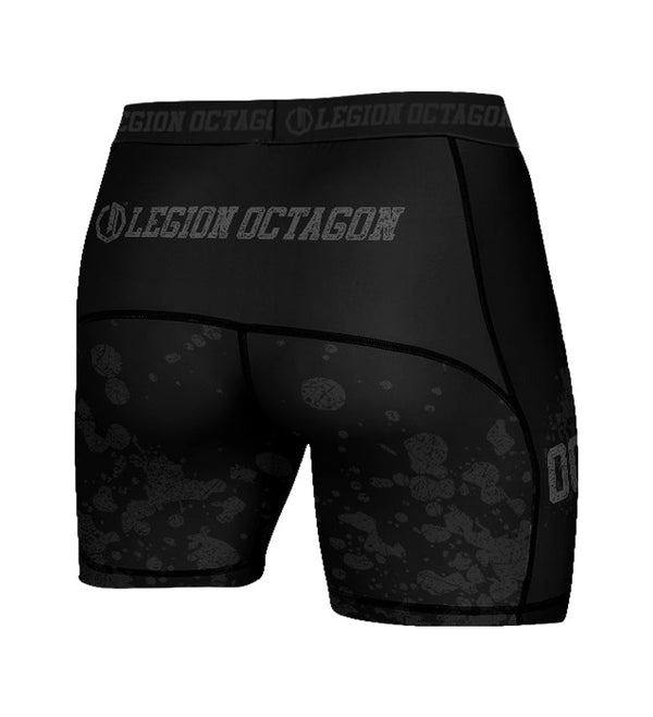 Spodenki kompresyjne Legion Octagon Grunge black/grey