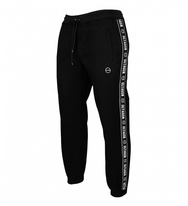 Trainingshose Octagon "Stripe" schwarz