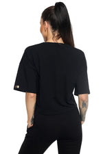 T-Shirt Octagon Damen RING schwarz