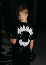 T-Shirt Octagon Kinder Zęby schwarz