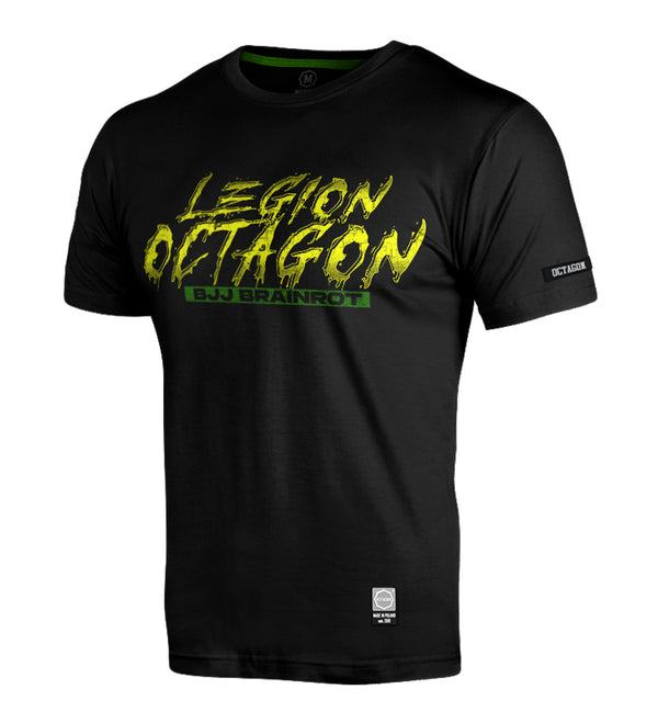 T-Shirt Legion Octagon Brainrot Braziliano Crocodano