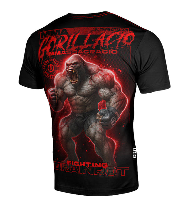 T-shirt Legion Octagon Brainrot Gorillacio MMAssacracio