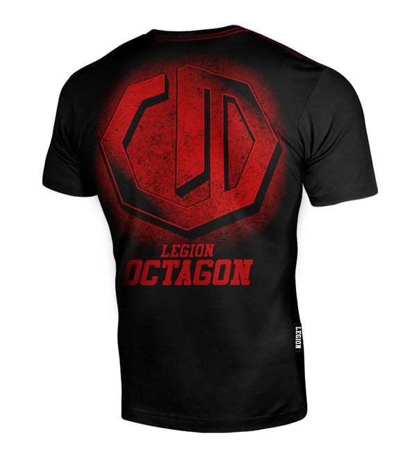 T-Shirt Legion Octagon Conquest schwarz/rot