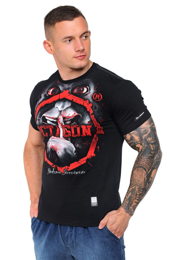 T-Shirt Octagon Be Quiet or Be Dead