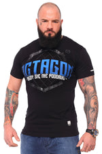 T-Shirt Octagon Nie aufgeben