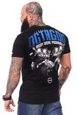 T-Shirt Octagon Nie aufgeben