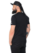 T-Shirt Octagon Small Logo schwarz / weiß