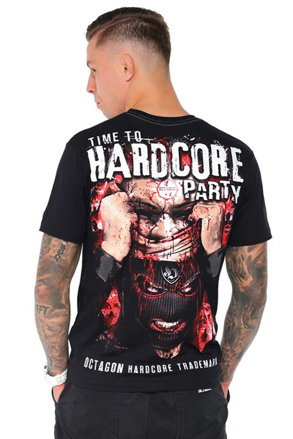 T-Shirt Octagon Time to Hardcore Party